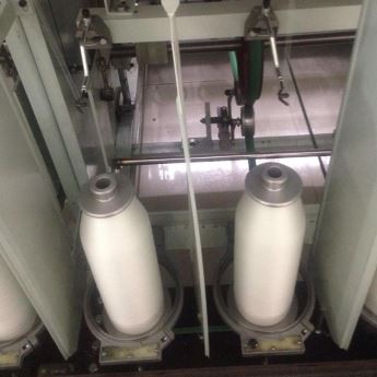 Meaisín Casadh Fáinne Snáithe Tionscail